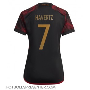 Tyskland Kai Havertz #7 Borta Matchtröja Dam VM 2022 Kortärmad